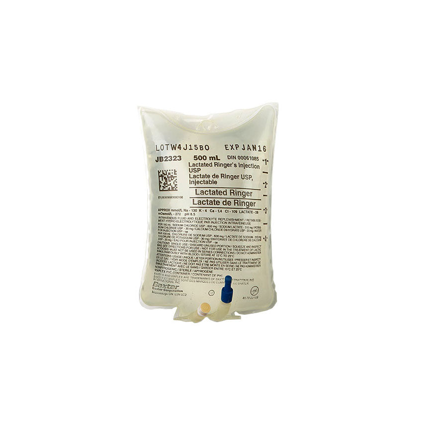 Baxter Lactated Ringers 500ml - Pristine Medical