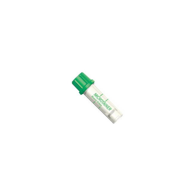 BD Microtainer Blood Collection Tube, Lithium Heparin, 200-400µl