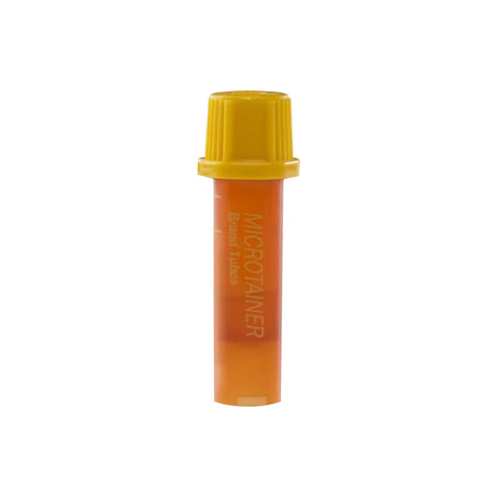 BD Microtainer Tube, Gold Closure, Amber