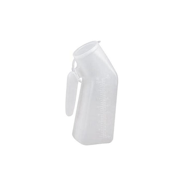 Belpro Medical Male Urinal, with Cover, Clear